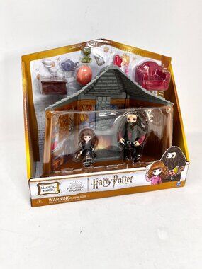 NEW Magical Minis HAGRID's HUT Wizarding World Harry Potter Playset w/ Figures